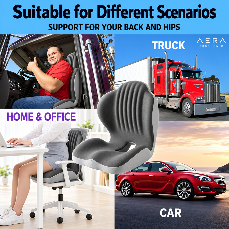 Cushion used in suitable truck, office and car seats